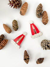 Load image into Gallery viewer, Solid Festive Holiday Snap Clips
