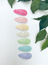 Load image into Gallery viewer, Diamond Glitter Snap Clips