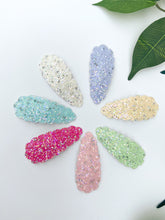 Load image into Gallery viewer, Diamond Glitter Snap Clips