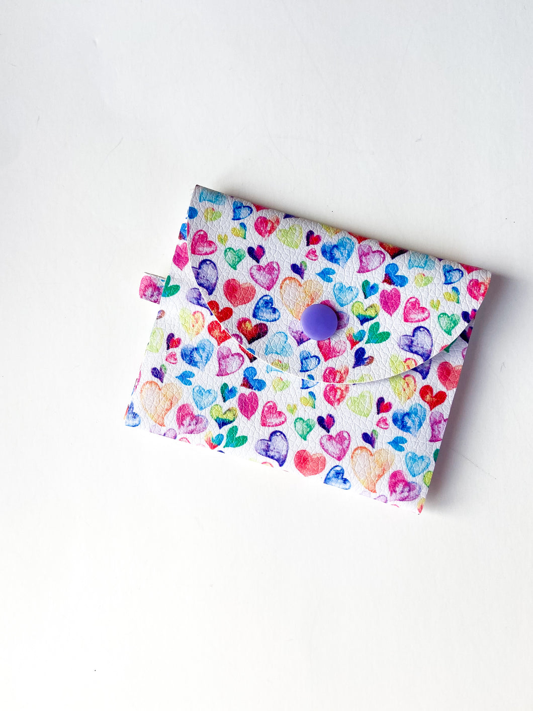Colourful Hearts Coin Purse