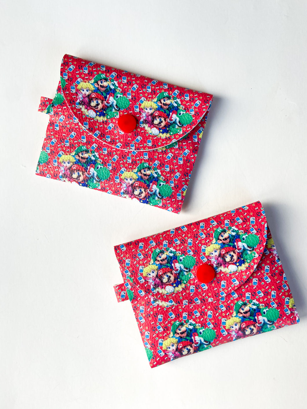 Red Mario Coin Purse