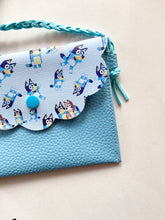 Load image into Gallery viewer, Bluey Dog Faux Leather Toddler Childrens Purse
