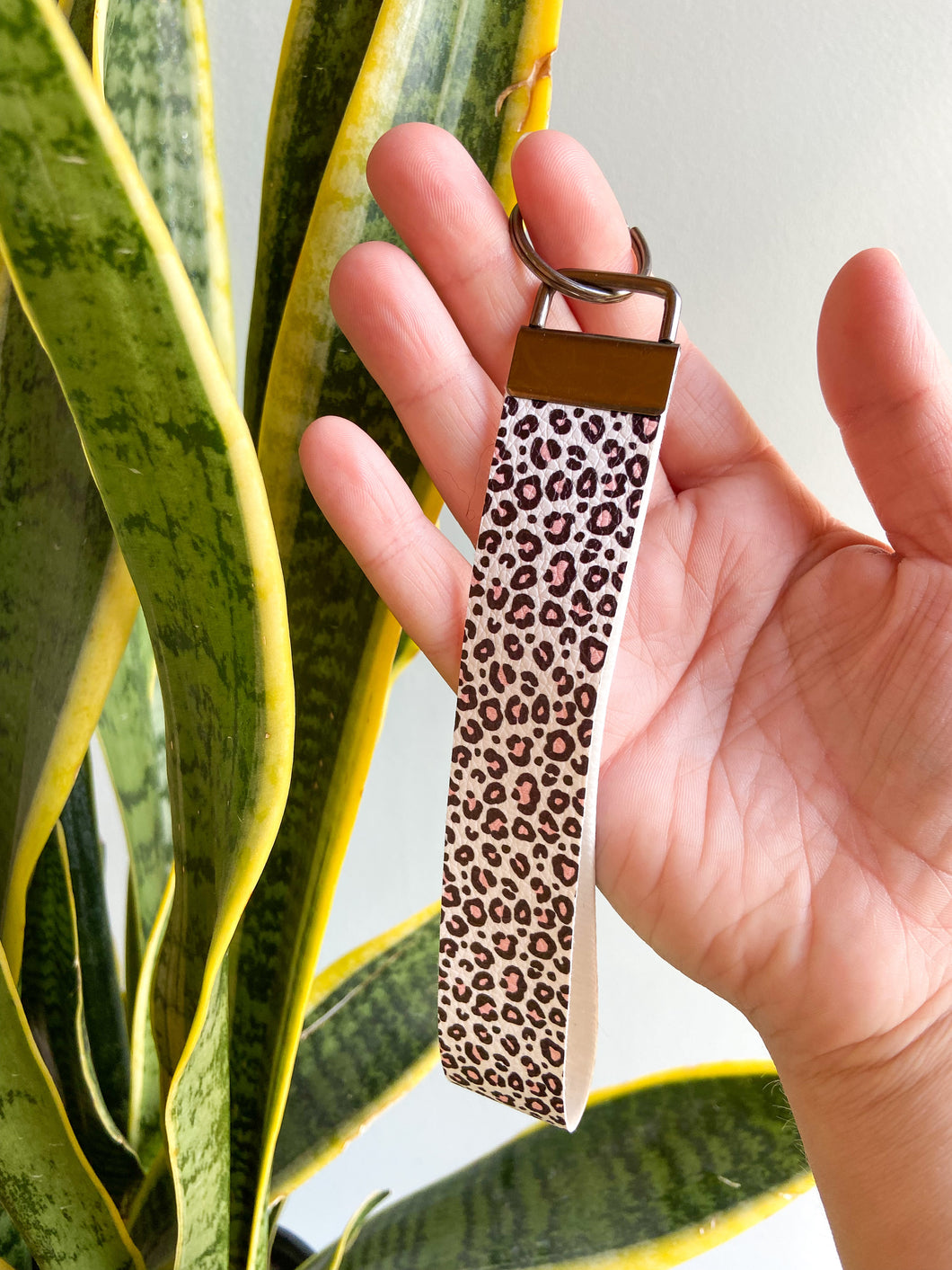 Leopard Keyfob Wristlets